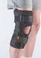 Corflex CoolTex™ AG 13” Anterior Closure Knee Wrap w/Hinge, Open Popliteal
