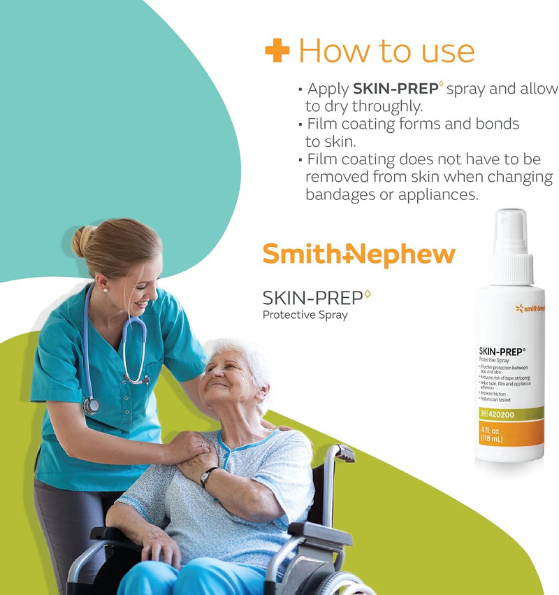 Smith & Nephew 420200 Skin-Prep Spray 4 oz. Non-Aerosol Pump