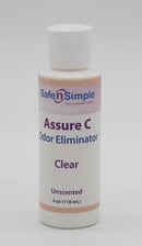 Safe n' Simple Assure C Odor Eliminator Clear Bottle
