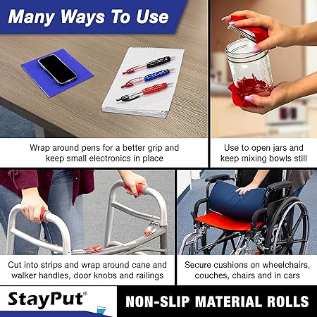 StayPut Non-Slip Material
