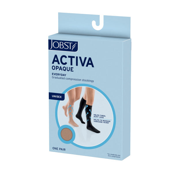 JOBST Activa Opaque 15-20 Waist High, Close Toe – The Therapy Connection