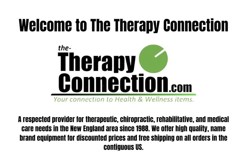 The Therapy Connection. We are a respected provider for rehabilitate, therapeutic, chiropractic, and medical care needs in new England, We offer high-quality, name-brand equipment for discounted prices and free shipping on all orders in the contiguous USA