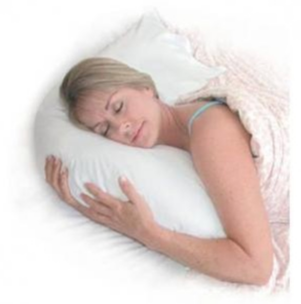 SleepRight Splintek Side Sleeping Pillow - Memory Foam Pillow - Best Pillow for