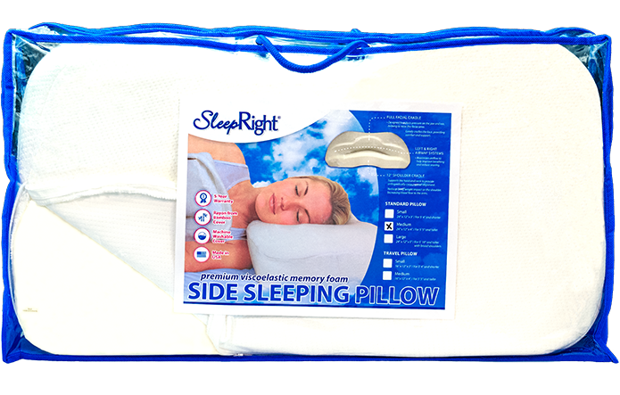 Splintek SleepRight Side Sleeping Pillow