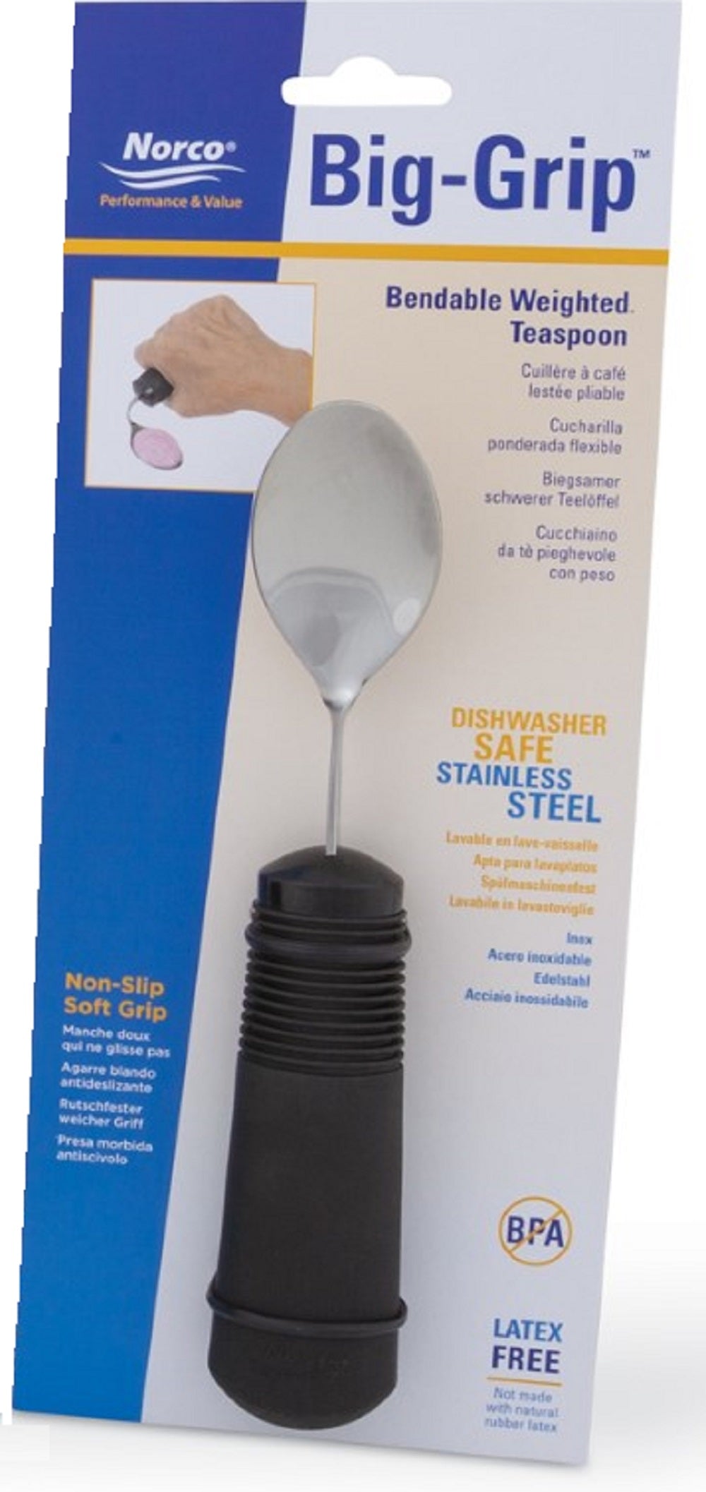 KE-Classic Bendable Eating Utensils Set : easy to grip bendable utensils