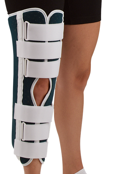 DeRoyal Sized Foam Knee Immobilizer