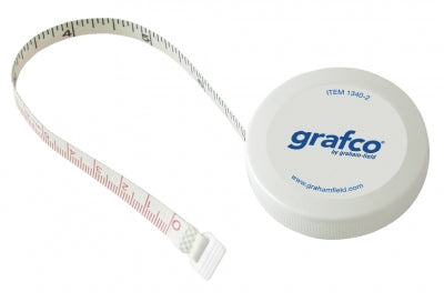 Grafco Tape Measure, 72" length, 1/4" width
