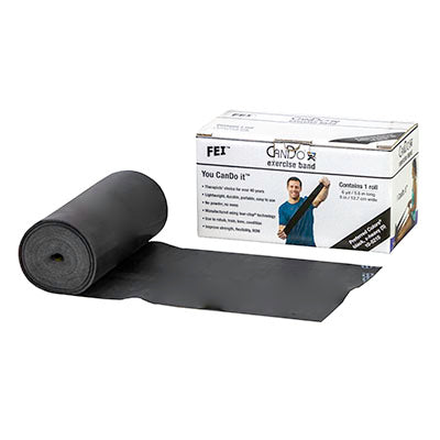 CanDo® Low Powder Exercise Band Rolls