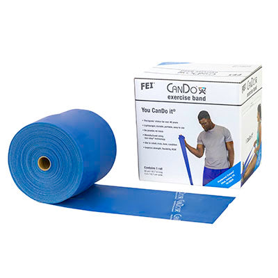 CanDo® Low Powder Exercise Band Rolls