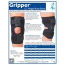 Med Spec GripperTM Hinged Knee Brace 12″