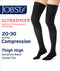 JOBST UltraSheer Thigh High with Sensitive Top Band 20-30 mmHg Closed Toe