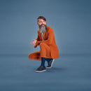 JOBST forMen Thigh High Compression Socks 15-20 mmHg - with Band - Open Toe