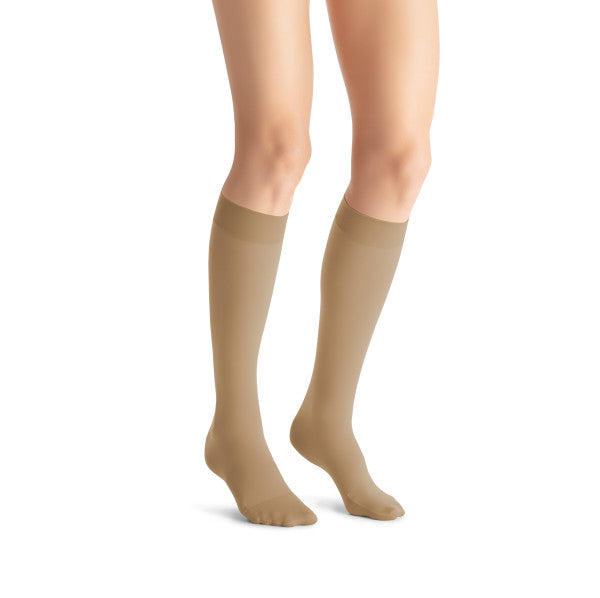 JOBST Women's Opaque Petite Knee High Knee High 20-30 mmHg Closed Toe