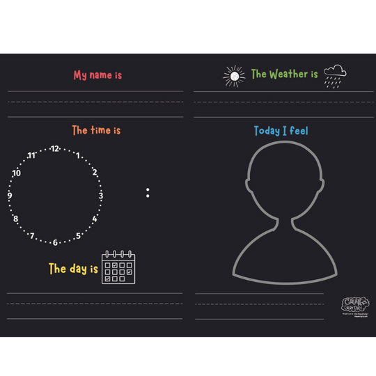 The Pencil Grip Reusable Activity Playmat, Fill In The Blanks