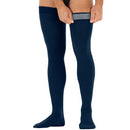 JOBST forMen Thigh High Compression Socks 30-40 mmHg - with Band - Closed Toe