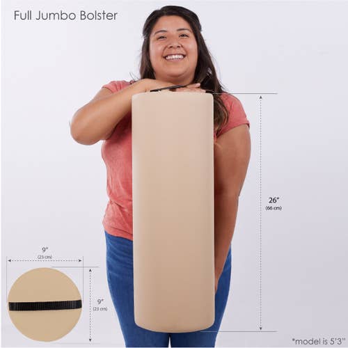 EarthLite® Jumbo Full Round Bolster