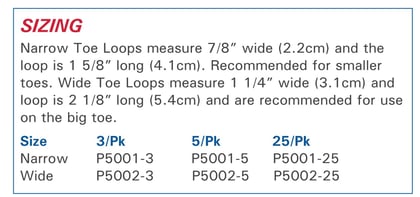 3pp® Toe Loops®