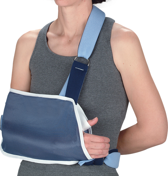 DeRoyal TieTex Shoulder Immobilizer w/Foam Straps