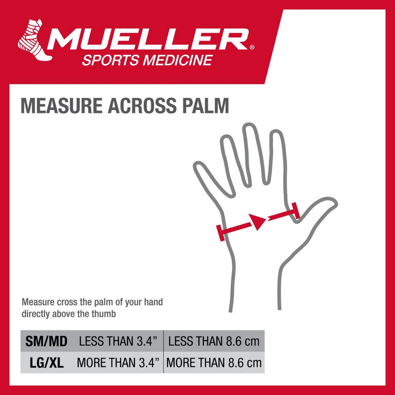 Mueller Compression & Support Glove, Single