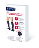 JOBST forMen Casual 15-20mmHg Knee High Socks