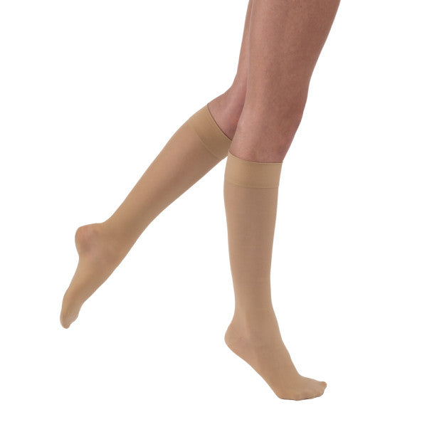 JOBST Women's Ultrasheer SoftFit Knee High Classic 30-40 mmHg Closed Toe