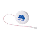 Mabis Retractable Tape Measure, White