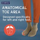 JOBST forMen Knee High 20-30mmHg Closed Toe Softfit