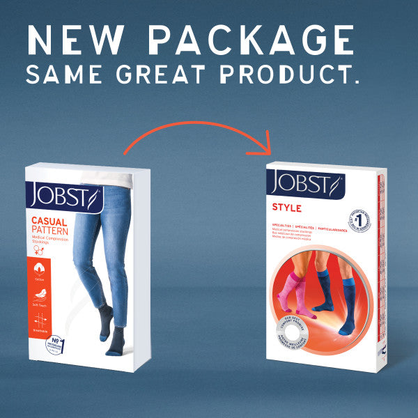 JOBST Style Soft Fit Compression Socks 30-40 mmHg, Knee High, Closed Toe