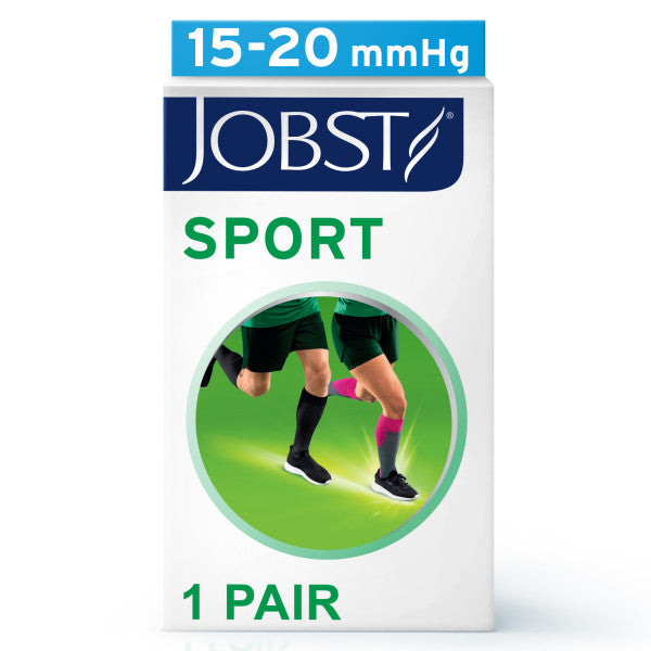 JOBST Sport Knee High 15-20 mmHg Closed Toe