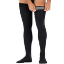 JOBST forMen Thigh High Compression Socks 20-30 mmHg - with Band - Closed Toe