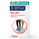 JOBST Relief Silicone Compression Thigh High, 20-30 mmHg Closed Toe