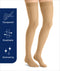 JOBST Women's UltraSheer Thigh High Dot Classic 20-30 mmHg Open Toe