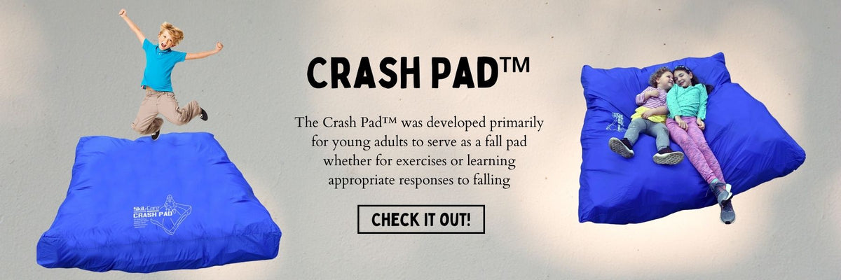 This unique "Crash Pad™" was developed primarily for young adults to serve as a fall pad whether for exercises or learning appropriate responses to falling