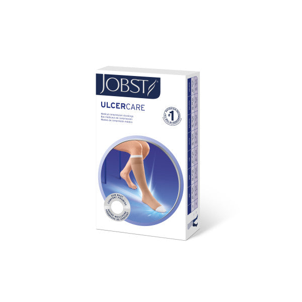 JOBST UlcerCARE 40+ mmHg Open Toe Stocking Without Zipper