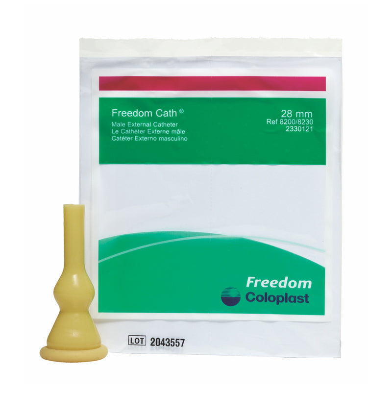 Freedom Cath Latex Self-Adhering Male External Catheter