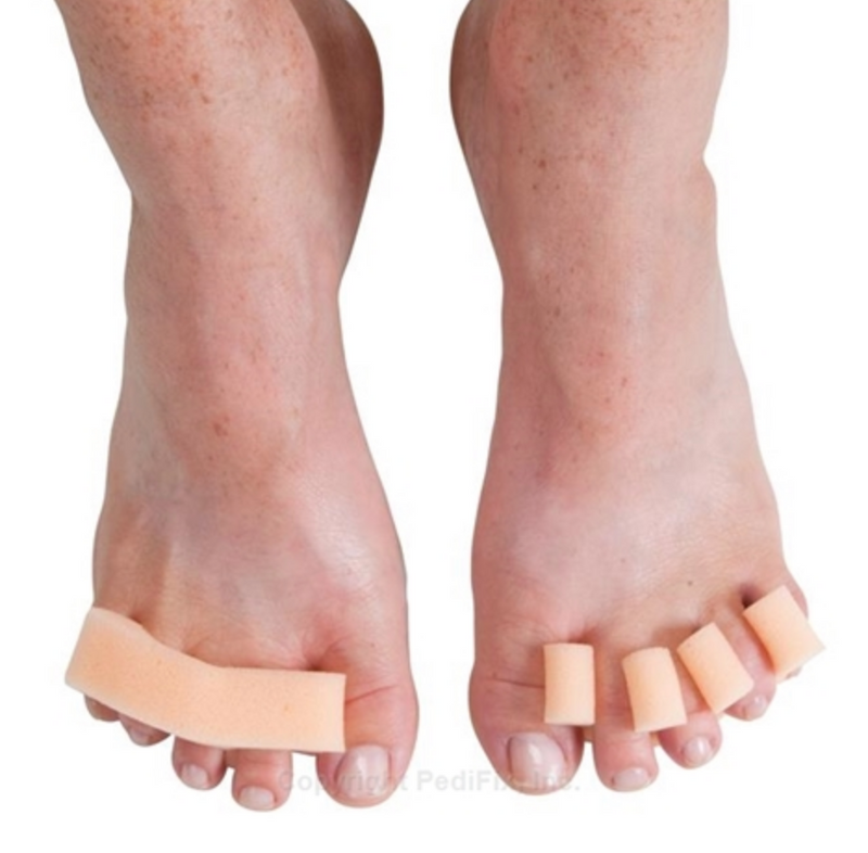 Pedifix Polyfoam Toe Combs (Pack/12) - "4 in 1" Super Soft Toe Cushions
