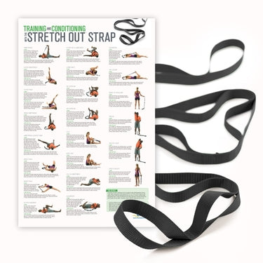 OPTP Stretch Out Strap with Exercise Booklet, Straps 