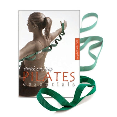 OPTP Stretch Out Strap Pilates Essentials Package Includes Strap & Pilates Essential Softcover Book