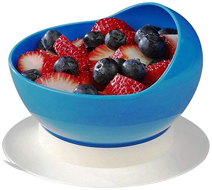 Maddak Scooper Bowl or Plate With Suction Cup Base Options