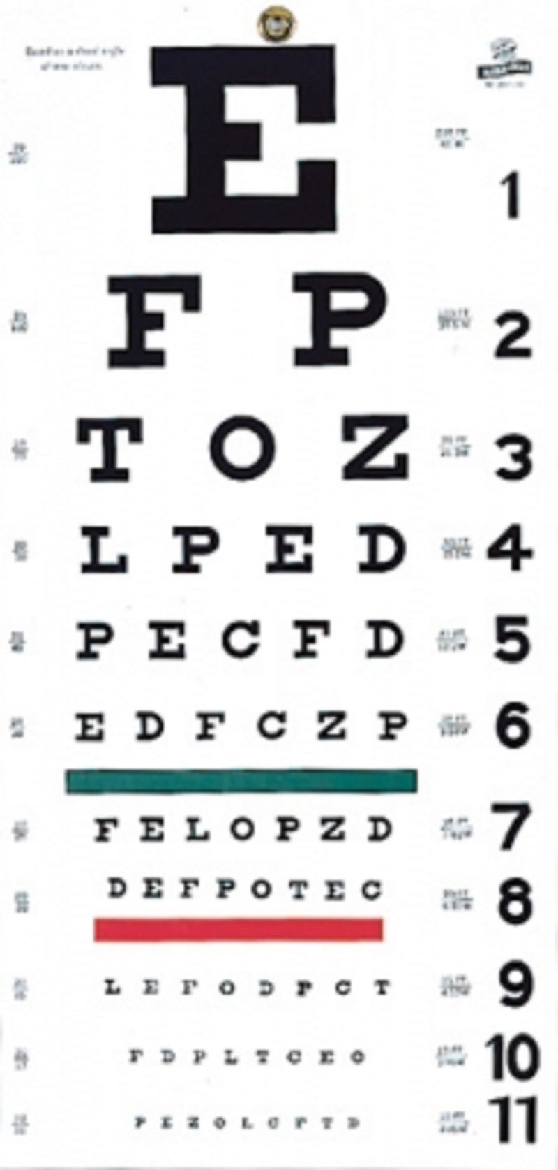 Graham-Field Products Eye Charts