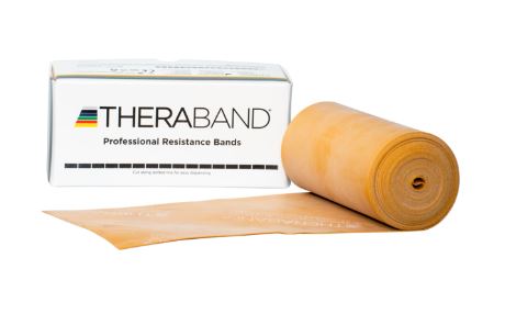 Theraband Professional Latex Resistance Bands, 6 Yard Roll