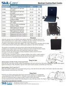 SkiL-Care Backrest Seat Combo