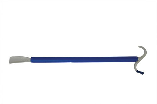 Blue Jay Dressing Stick - 24'' Soft Foam-Covered Handle, 2-in-1 Tool S Top Hook
