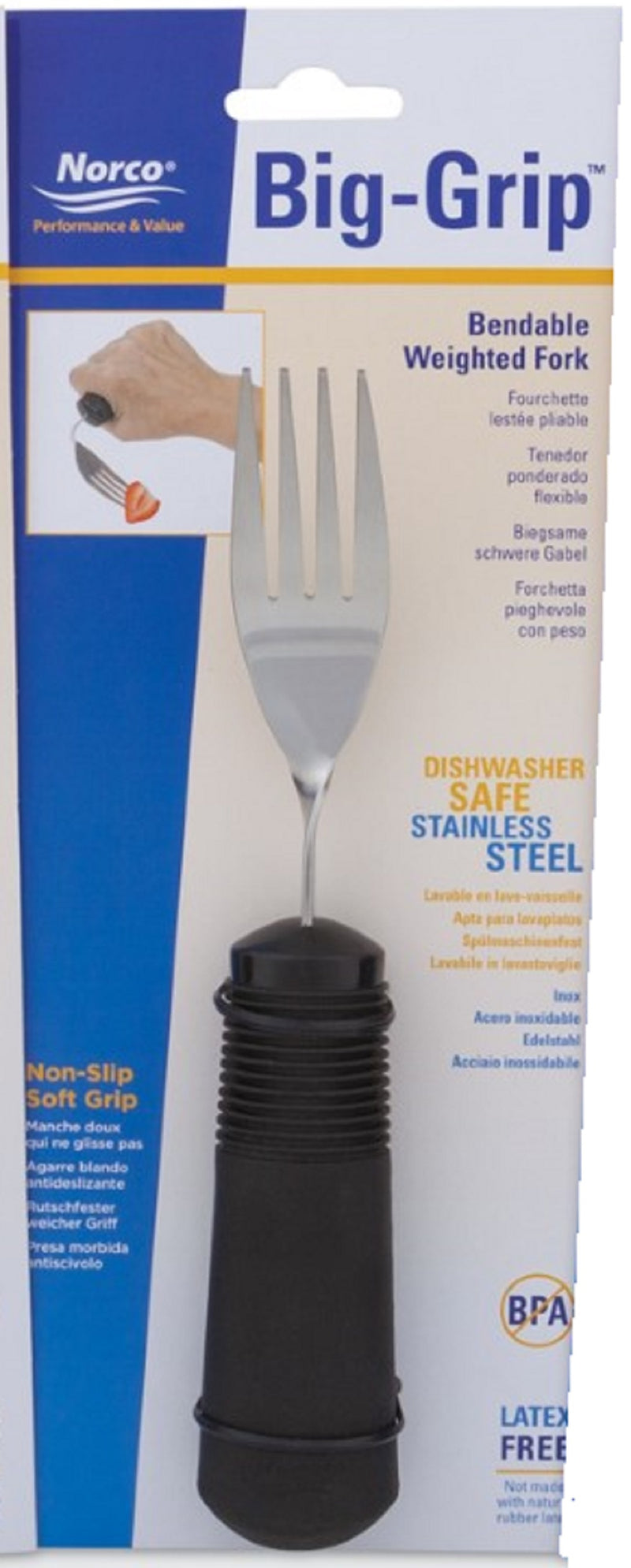 Big-Grip Bendable Weighted Utensils Set of 3