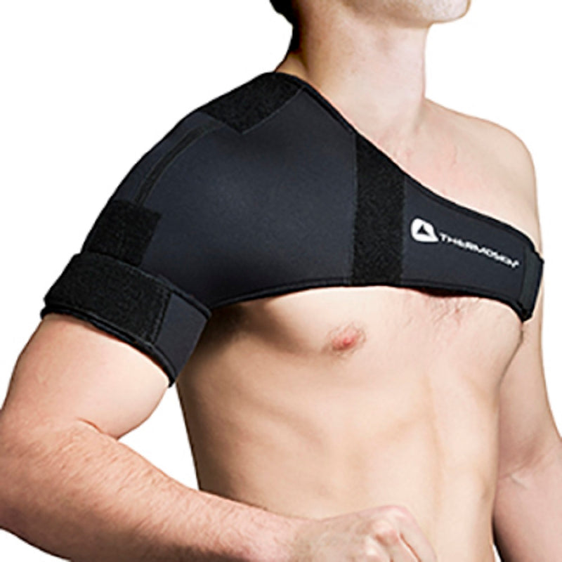 Thermoskin Adjustable Sports Shoulder, Black, OSFM
