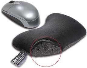 Imak Mouse Cushion Black - Non-Skid