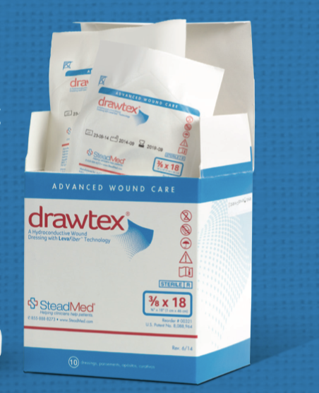 Drawtex® Hydroconductive Wound Dressing with LevaFiber™