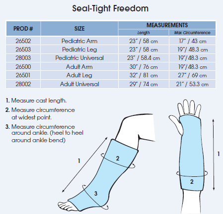 Seal-Tight Freedom Pediatric Leg