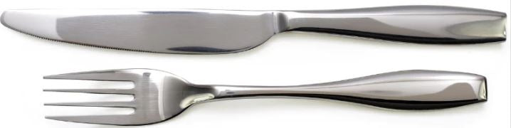 Heavyweight Silverware (set of Fork and Knife)